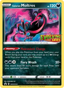 Galarian Moltres, SWSH Black Star Promos #SWSH125