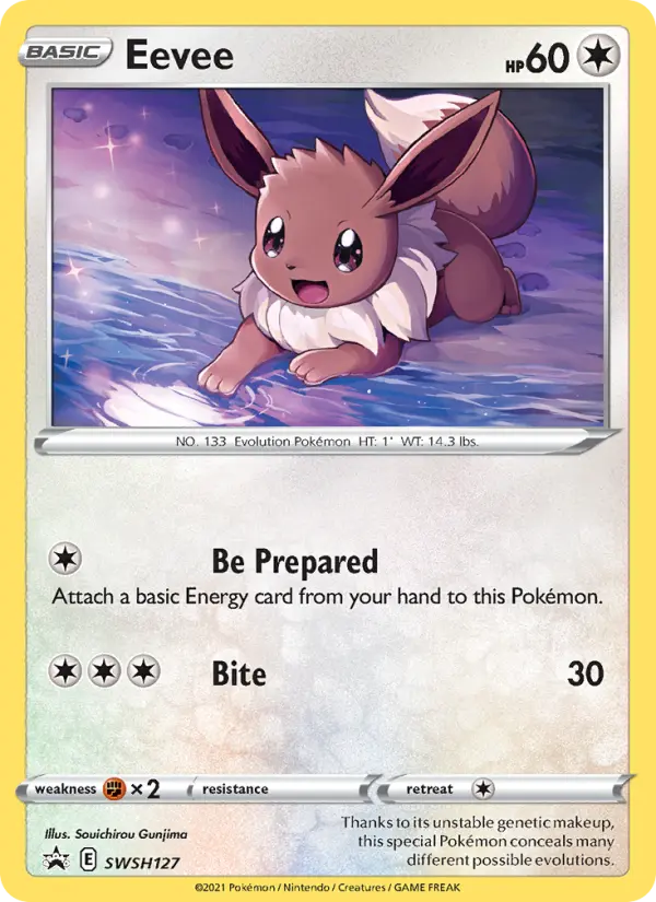 Eevee, SWSH Black Star Promos #SWSH127
