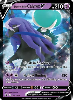 Shadow Rider Calyrex V, SWSH Black Star Promos #SWSH131