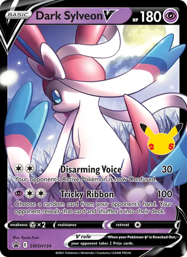 Dark Sylveon V, SWSH Black Star Promos #SWSH134
