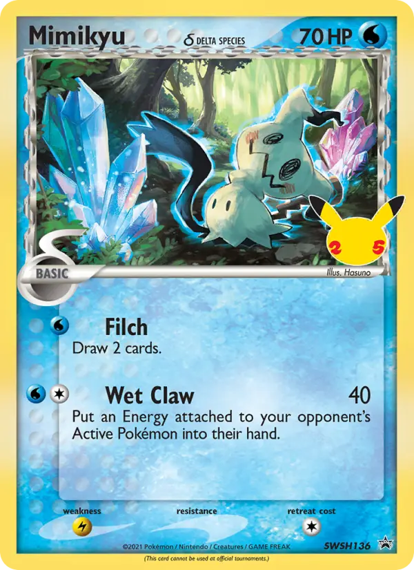 Mimikyu, SWSH Black Star Promos #SWSH136
