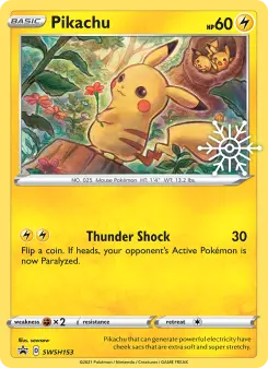 Pikachu, SWSH Black Star Promos #SWSH153