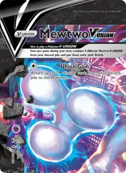 Mewtwo V-UNION, SWSH Black Star Promos #SWSH159