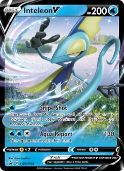 Inteleon V, SWSH Black Star Promos #SWSH16