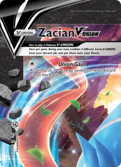 Zacian V-UNION, SWSH Black Star Promos #SWSH163