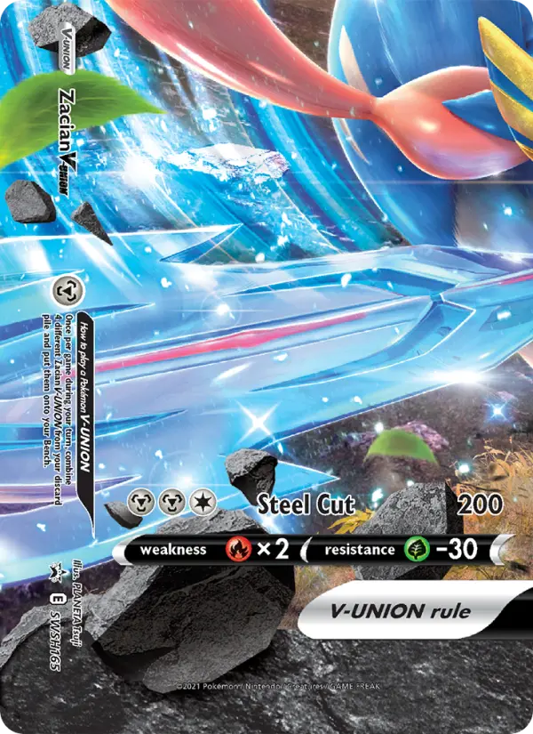 Zacian V-UNION, SWSH Black Star Promos #SWSH165