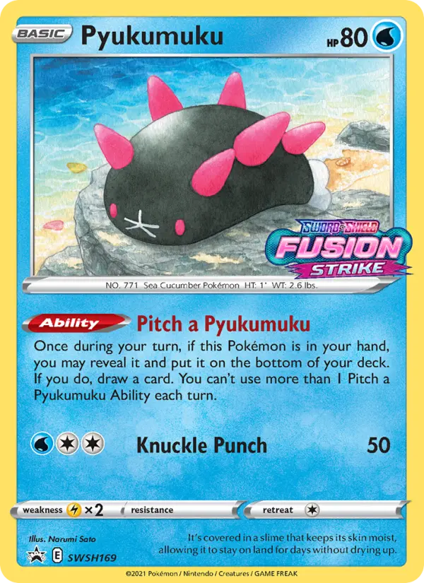 Pyukumuku, SWSH Black Star Promos #SWSH169