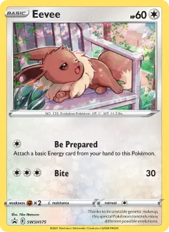 Eevee, SWSH Black Star Promos #SWSH175