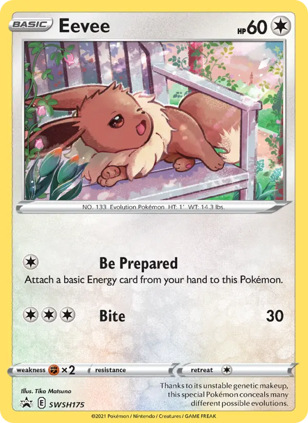 Eevee, SWSH Black Star Promos #SWSH175