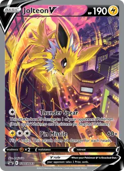 Jolteon V, SWSH Black Star Promos #SWSH183