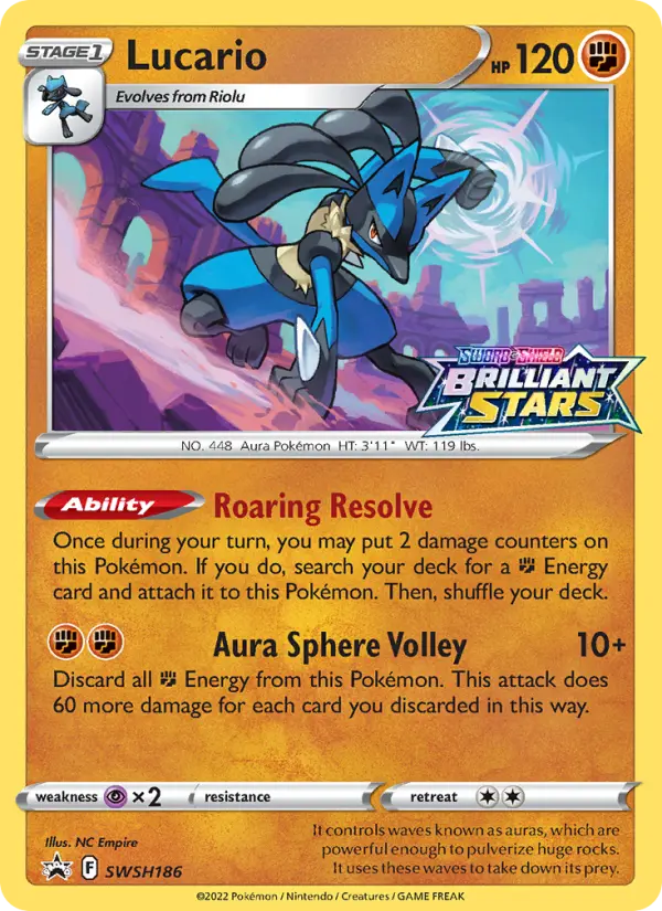 Lucario, SWSH Black Star Promos #SWSH186