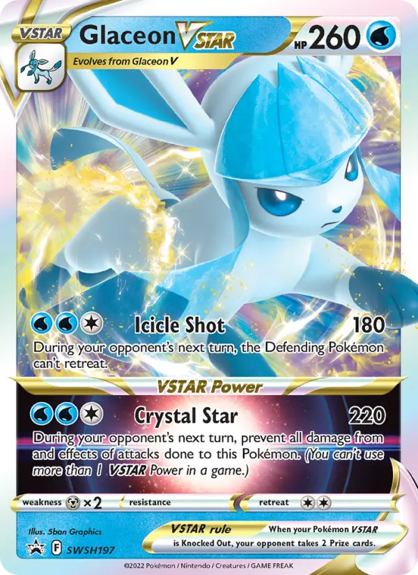 Glaceon VSTAR, SWSH Black Star Promos #SWSH197