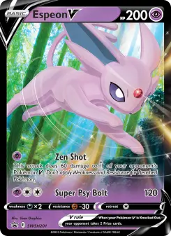 Espeon V, SWSH Black Star Promos #SWSH201