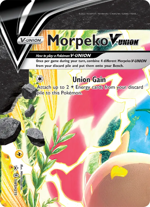 Morpeko V-UNION, SWSH Black Star Promos #SWSH215