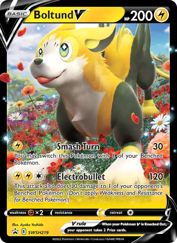 Boltund V, SWSH Black Star Promos #SWSH219