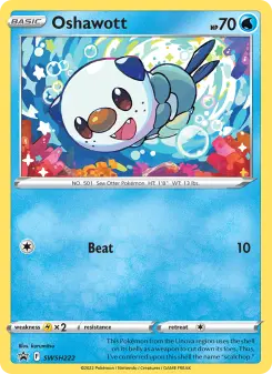 Oshawott, SWSH Black Star Promos #SWSH222