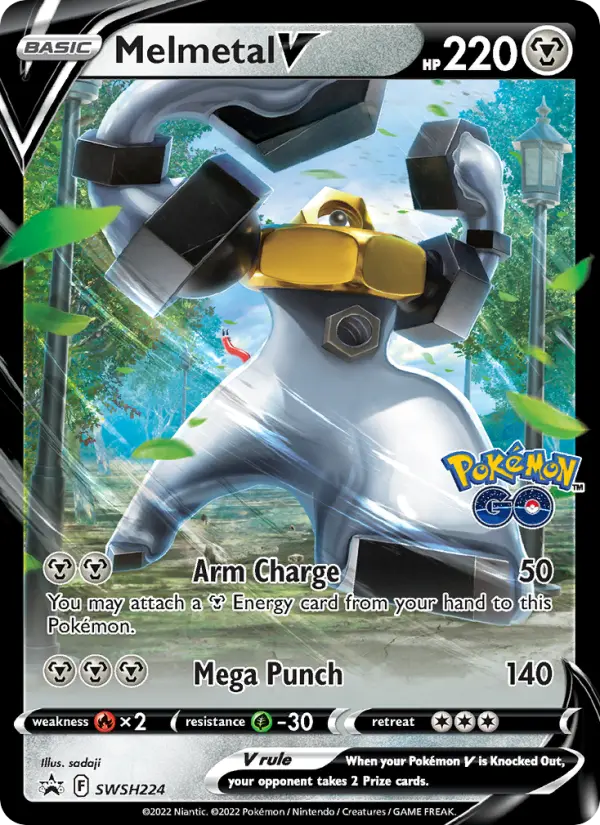 Melmetal V, SWSH Black Star Promos #SWSH224