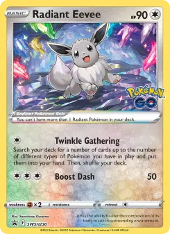 Radiant Eevee, SWSH Black Star Promos #SWSH230