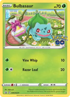 Bulbasaur, SWSH Black Star Promos #SWSH231