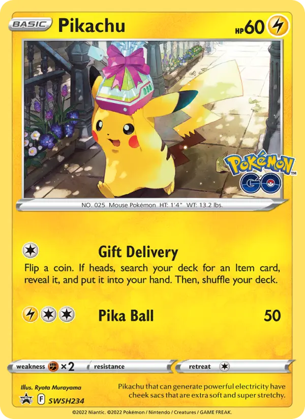 Pikachu, SWSH Black Star Promos #SWSH234