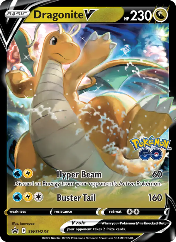 Dragonite V, SWSH Black Star Promos #SWSH235