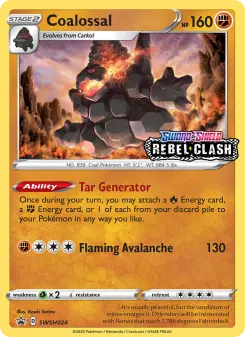 Coalossal, SWSH Black Star Promos #SWSH24
