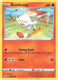 Scorbunny, SWSH Black Star Promos #SWSH244