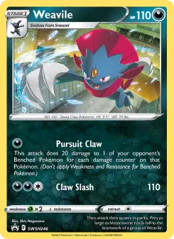 Weavile, SWSH Black Star Promos #SWSH246