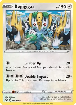Regigigas, SWSH Black Star Promos #SWSH247