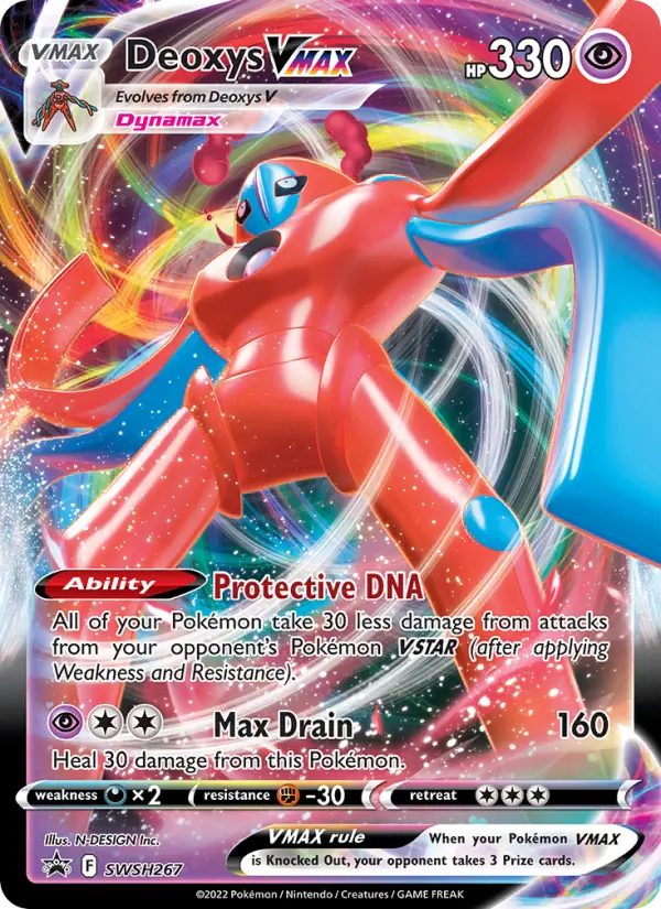 Deoxys VMAX, SWSH Black Star Promos #SWSH267
