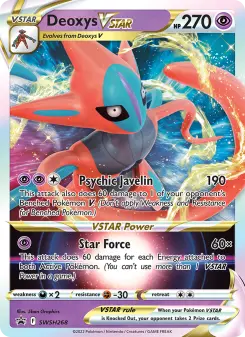 Deoxys VSTAR, SWSH Black Star Promos #SWSH268