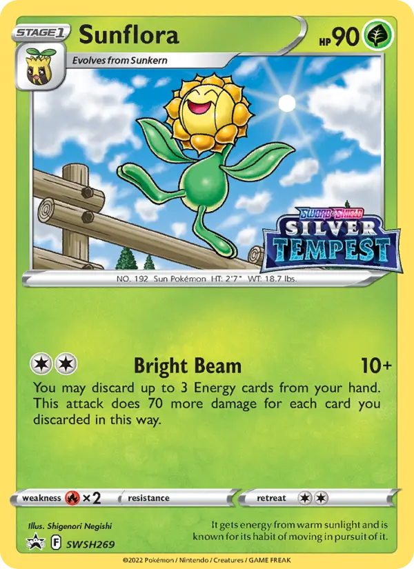 Sunflora, SWSH Black Star Promos #SWSH269