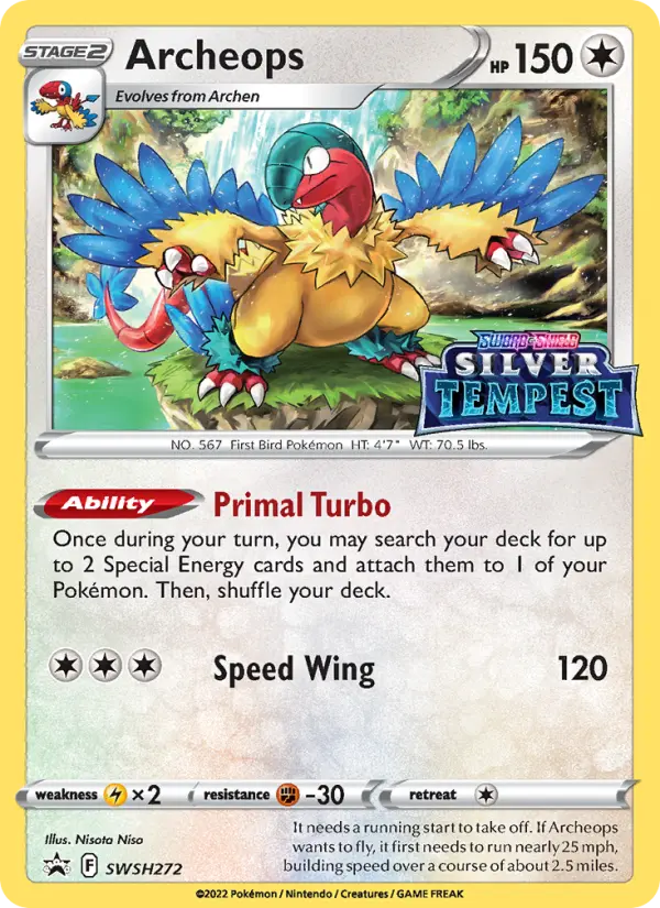 Archeops, SWSH Black Star Promos #SWSH272