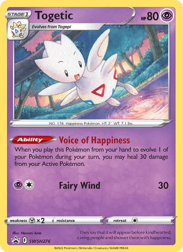 Togetic, SWSH Black Star Promos #SWSH276