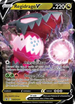 Regidrago V, SWSH Black Star Promos #SWSH281