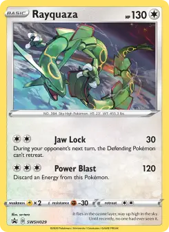 Rayquaza, SWSH Black Star Promos #SWSH29
