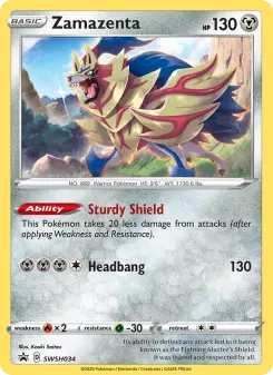 Zamazenta, SWSH Black Star Promos #SWSH34