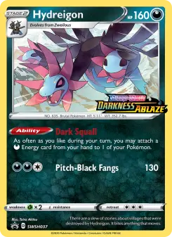 Hydreigon, SWSH Black Star Promos #SWSH37