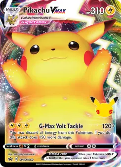 Pikachu VMAX, SWSH Black Star Promos #SWSH62