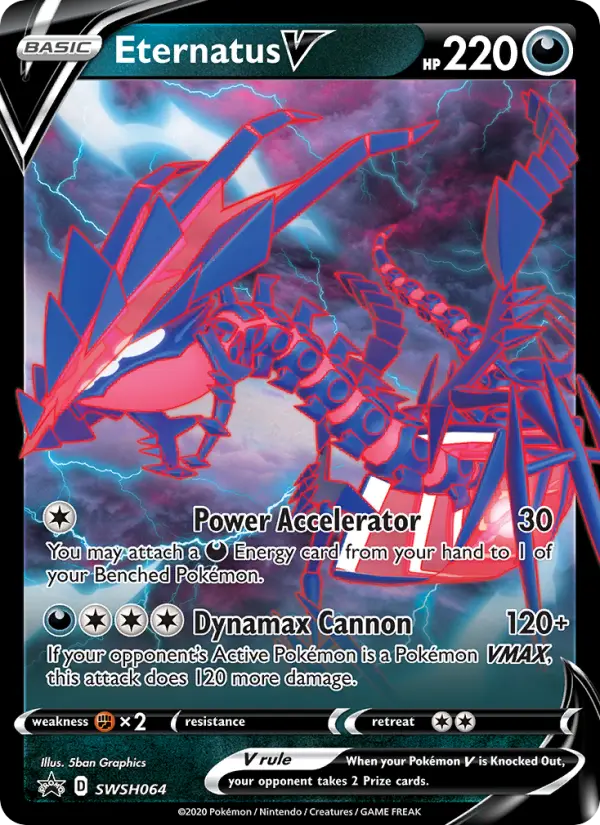 Eternatus V, SWSH Black Star Promos #SWSH64