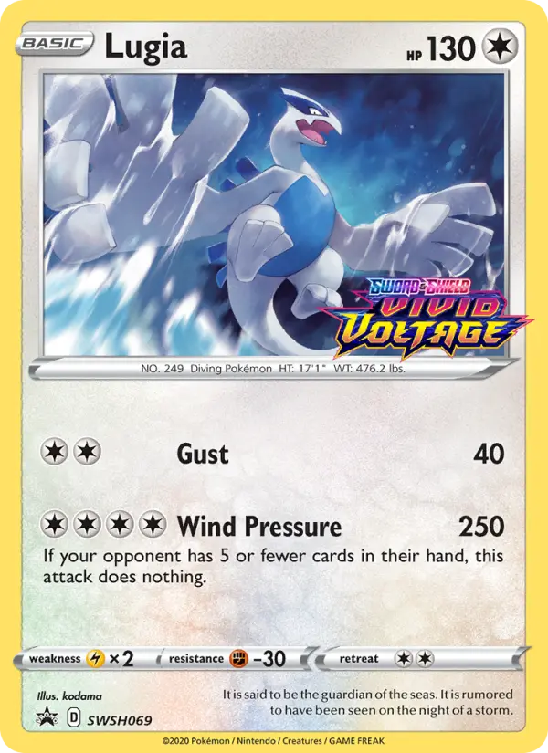 Lugia, SWSH Black Star Promos #SWSH69