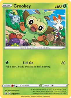 Grookey, SWSH Black Star Promos #SWSH70