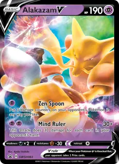 Alakazam V, SWSH Black Star Promos #SWSH83
