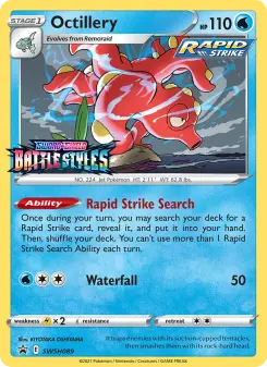 Octillery, SWSH Black Star Promos #SWSH89