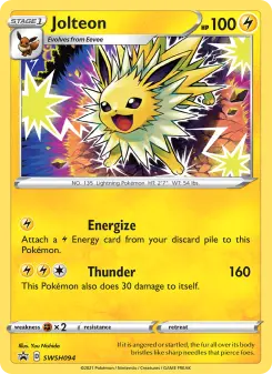 Jolteon, SWSH Black Star Promos #SWSH94
