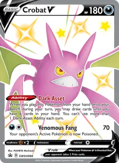 Crobat V, SWSH Black Star Promos #SWSH98