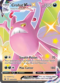 Crobat VMAX, SWSH Black Star Promos #SWSH99