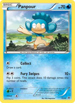 Panpour, Kalos Starter Set #11/39