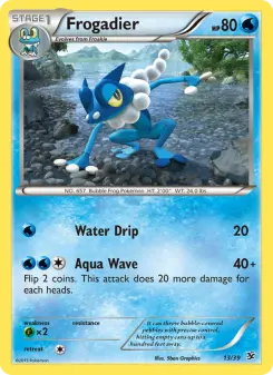 Frogadier, Kalos Starter Set #13/39