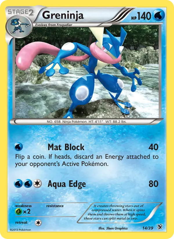 Greninja, Kalos Starter Set #14